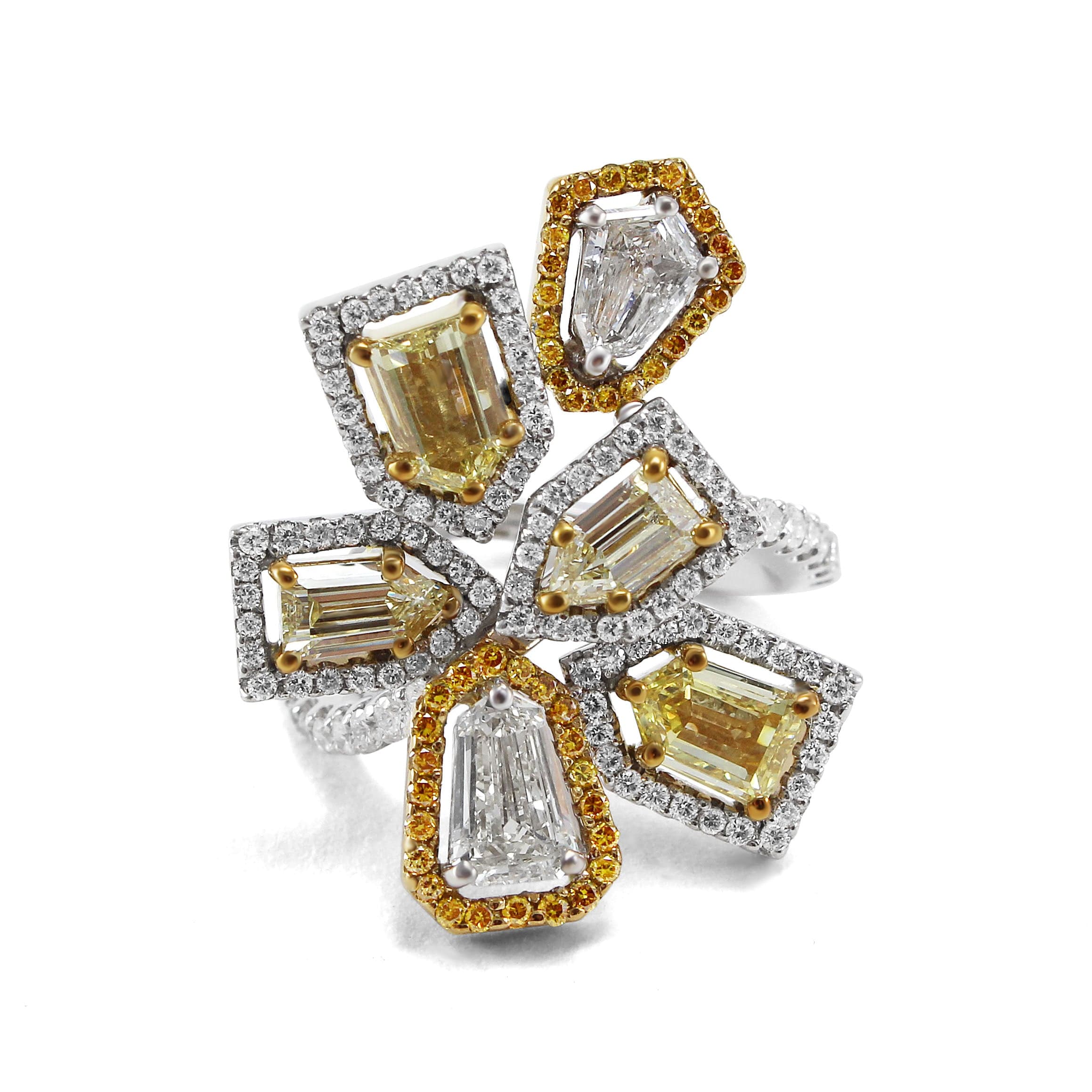 Bullet Cut Ring