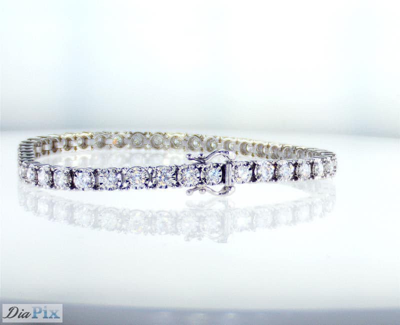 Bracelet 18kw gold s/w Diamond