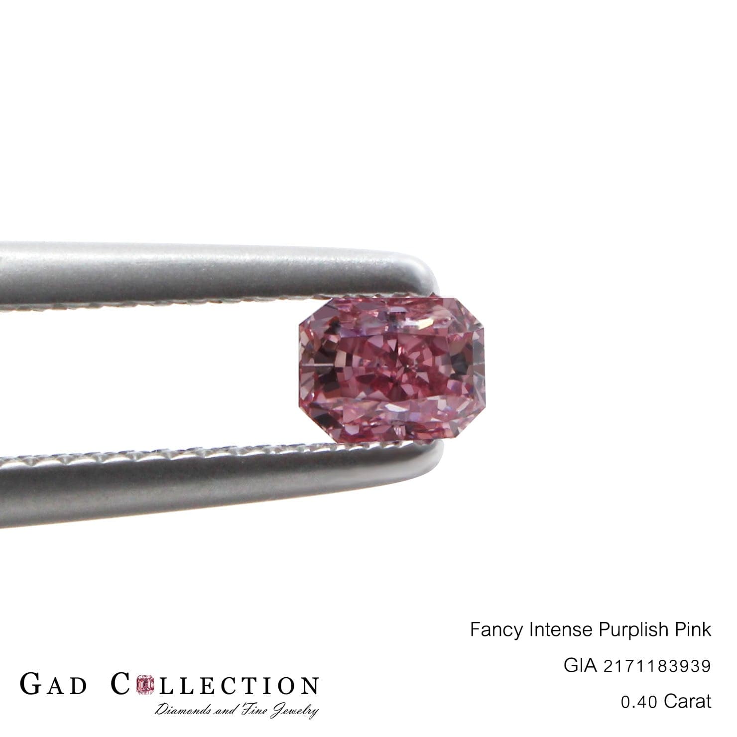 Fancy Intense Purplish Pink Diamond, GIA